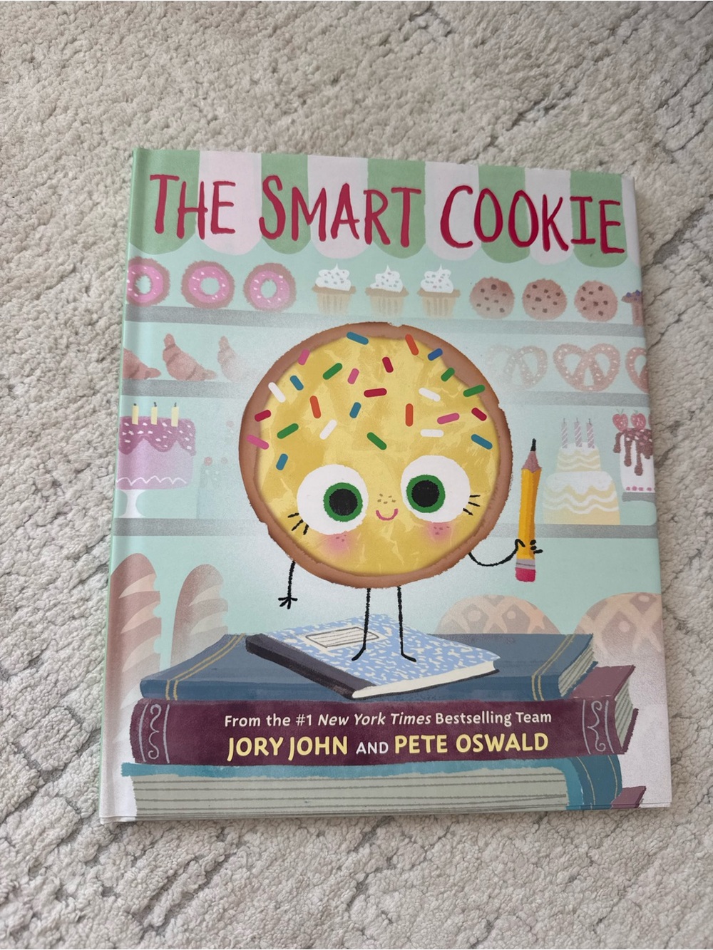 The Smart Cookie by Jory John and Pete Oswald Children’s Hardcover Book